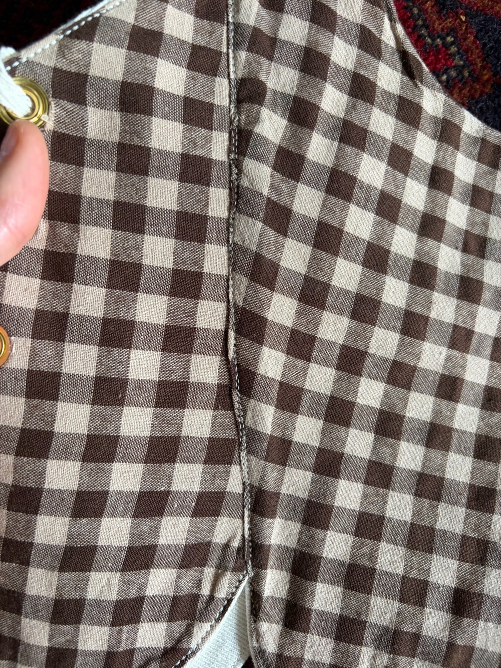 Handmade (by me!) reversible corset style top! - Picture 12 of 12